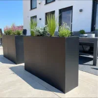 فلاور باکس فلزی و چوبی