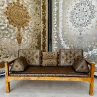 پشتی های شاه نشین 8 تیکه از بهترین متریال .|پشتی|آران و بیدگل, |دیوار