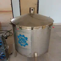 دیگ گلاب گیری و عرقیات نو استیل۵۰۰لیتری