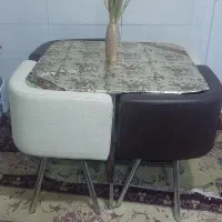 میز نهار خوری ۴نفره|میز و صندلی غذاخوری|بهبهان, |دیوار