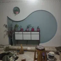 نقاشی ساختمان مدرن