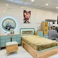 تخت خواب دو نفره تک نفره میز تحریر کتابخانه کمد