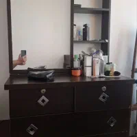 دراور آینه دار + سه عدد پرده