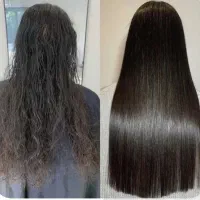 مدل برای کراتین و پروتین تراپی مو فقط هزینه مواد