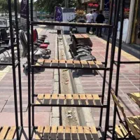 مثلث رخت اویز رگال  قفسه دار پیشخوان خور۶۵|بندرخت و رخت‌آویز|اسلام‌شهر, شهرک واوان|دیوار