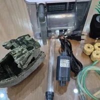 آکواریوم با تمام متعلقات|ماهی|رشت, پارک شهر|دیوار