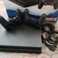 پلی PS4 SLIM 1 TB HDR 4 دو دسته کپی خور فول 2026