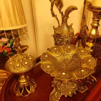 پارچ برنز، شکلات خوری، قندان ، هاونگ برنز|ظروف سرو و پذیرایی|تهران, شهرک آزادی|دیوار