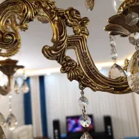 لوستر 8شعله|لوستر و چراغ آویز|مشهد, ایثارگران|دیوار