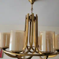 لوستر ۸ شاخه درحد نو واقعی|لوستر و چراغ آویز|پردیس, فاز ۶|دیوار