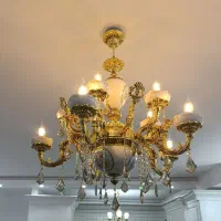 لوستر اقساط با طلا