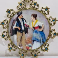 دیوار کوب برنز، تزئینی مدرن برنزی سیاه قلم تهران