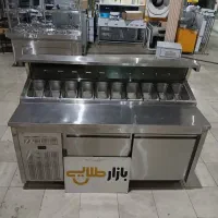 تاپینگ یخچالی طول۱۹۰سانت سالادساندویچ عرض۸۰سانت فر|کافی‌شاپ و رستوران|تهران, مطهری|دیوار