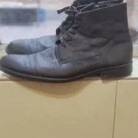 چکمه چرم اصل مردانه