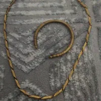 دست بند قدیمی عتیقه وگردن بند