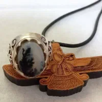 انگشتر شجر زغالی و الماس موزنابت