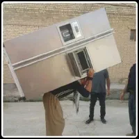 باربری اسباب کش ماشین باکارگرهموناکداخل عکس