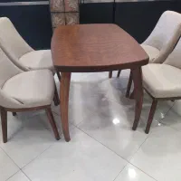 میز و صندلی لوکس 4نفره/قیمت استثنایی