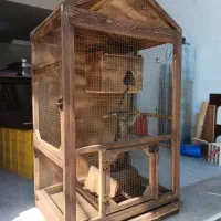 قفس مدل کلبه