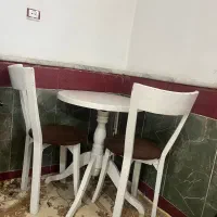 میز و صندلی تمام چوب