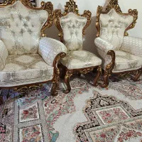 مبل سلطنتی ۹نفره با سه میز عسلی
