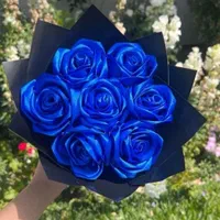 دسته گل ربانی و جاودان و پروانه چراغدار|گل مصنوعی|مشهد, طلاب|دیوار