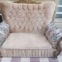 مبل ۷نفره کارکرده|مبلمان خانگی و میز عسلی|شیراز, نصرآباد|دیوار