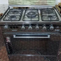 اجاق‌گاز تمام استیل طرح فر درحدنو