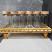 جا ادویه درب چوبی