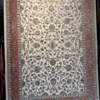 فرش ۱۲۰۰ شانه افشان کرم تخفیفی