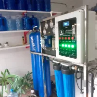 فروش دستگاه آب تصفیه صنعتی همراه عابر آب