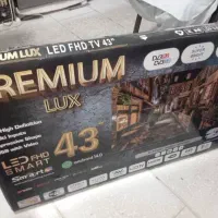 تلویزیون ۴۳ اینچ هوشمند پرمیوم لوکس اصل آکبند