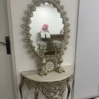 آیینه شمعدان طرح آلومینیوم