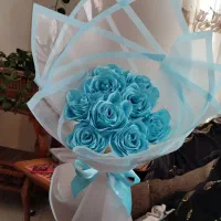 گل روبانی|گل مصنوعی|شاهین‌شهر, فیض|دیوار