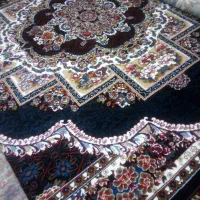 فرش 12متری سورمه ای