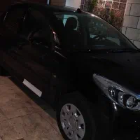 پژو 207I-MT فرمان برقی TU5 سقف فلزی - مشکی