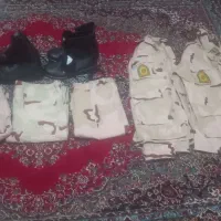 پتوی سربازی و فرنج و پوتین سربازی|لباس|قوچان, |دیوار