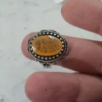 یاقوت زرد الماس تراش