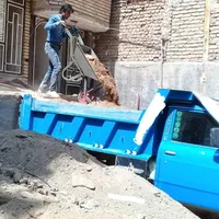 حمل خاک و نخاله  خاکبرداری با نیسان کمپرسی|خدمات حمل و نقل|مشهد, کوی پلیس|دیوار