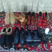 هشت تاکفش زنانه ودخترونه سایزمتفاوت