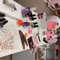 پک کامل ناخنکاری(پودر و ژل و قالب)