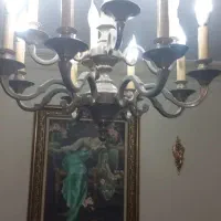 یگ عدد لوستر برنجی سلطنتی