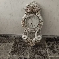 ساعت دیواری سفید  مارک کوارتز