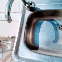 سینک ظرفشویی و شیر استیل|مصالح و تجهیزات ساختمان|مبارکه, |دیوار