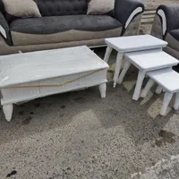 میز چهارتیکه مبل|مبلمان خانگی و میز عسلی|بیرجند, |دیوار