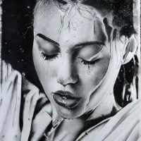 تابلو سفارشی و طراحی چهره|تابلو، نقاشی، عکس|مشهد, جانباز|دیوار
