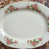 دو عدد دیس گل سرخی