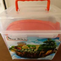 سرویس مسافرتی ۶۰ پارچهٔ ۶ نفرهٔ کلمن شو non stick|ظروف سرو و پذیرایی|تهران, بهار|دیوار