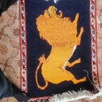 قالبچه شیر تابلو فرش