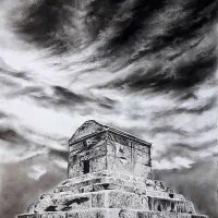 نقاشی سیاه قلم